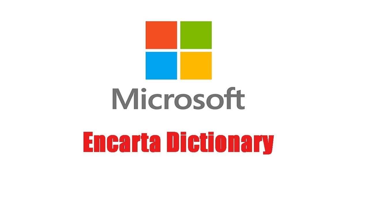 Download Encarta Dictionary For Free